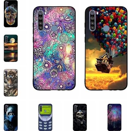 Case For Xiaomi Redmi Note 8T Silicone Soft TPU Phone Cover Xiomi Redmi Note 8 T Case Fundas Note8T Bumper Cute Cartoon Painted