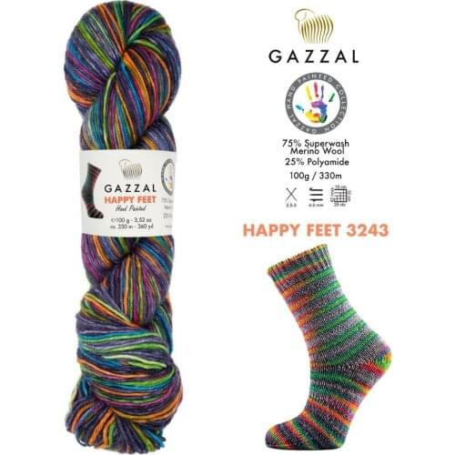 Газзал счастливые ноги (4 Мяча) Sewing Thread