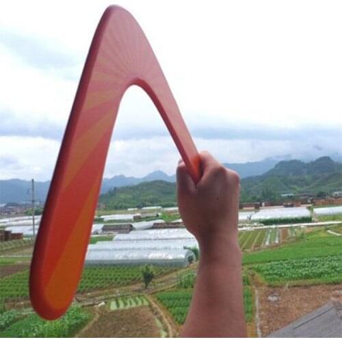 Boomerang Toy Throwback V Shaped Flying Disc Funny Throw Catch interactive Toy Outdoor Fun Game Gifts For Children