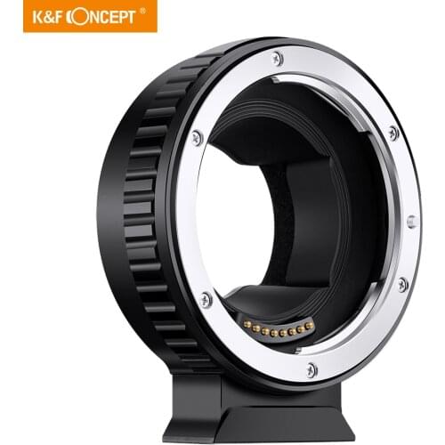 K&F Concept EF to E Mount Adapter Auto Focus EF-NEX Electronic Adapter Ring for Canon EOS EF EF-S Mount Lens to Sony E NEX Mount