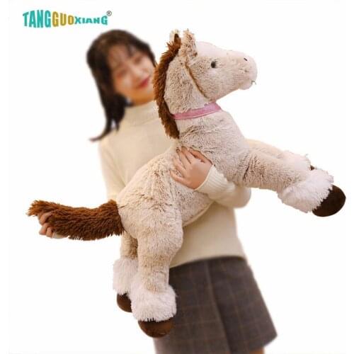 90cm/120cm Kawaii Unicorn Plush Toys Giant Stuffed Animal Horse Toys for Children Soft Doll Home Decor Lover Birthday Gift