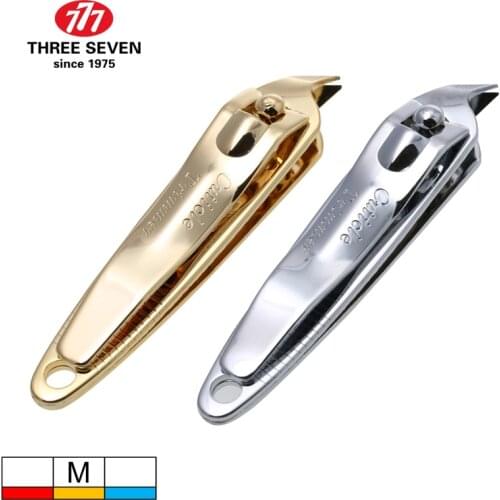THREE SEVEN/777 Callus Shavers Nail Clippers Trimmers 14K Gold-plated H-Carbon Steel Pedicure Care Professional Nail Tools