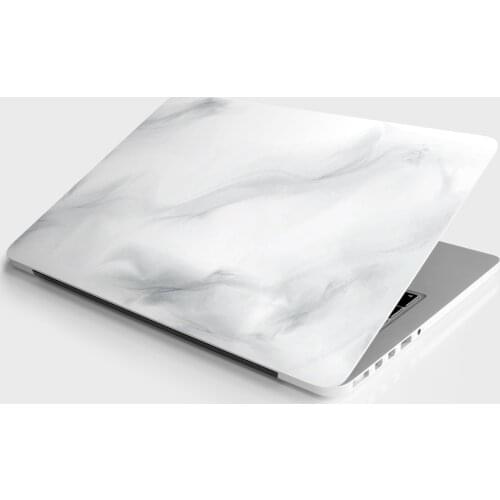 Sticker Master White Gray Marble Universal Sticker Laptop Vinyl Sticker Skin Cover For 10 12 13 14 15.4 15.6 16 17 19 "Inc Notebook decal for Macbook,asus,Acer,Hp,Lenovo,Huawei,Dell,Msi,Apple,Toshiba,Compaq