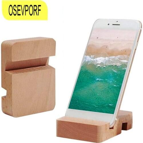 Wooden Phone Holder Desk for Phone for iPhone 11 12 Pro X Desk Holder for Huawei P30 P40 Pro Support Holder Stand for Cellphone
