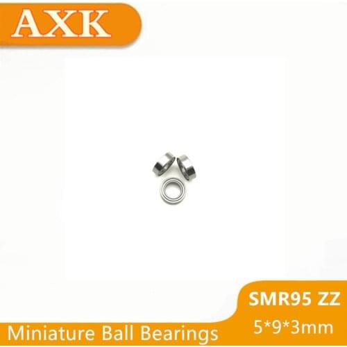 2019 Rushed New Free Shipping 10pcs Smr95zz L950zz Stainless Steel 440c Deep Groove Ball Bearing 5x9x3 Mm Miniature