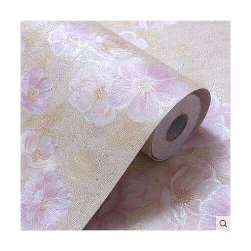 3d wallpaper Luxury Classic sticker Home Decor Background Wall Damask Golden Floral Wallcovering 3D velvet Wallpaper Living Room