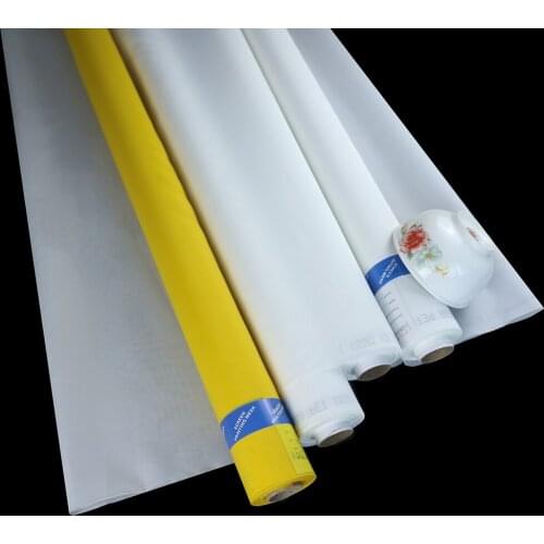 30Meters 47T 120mesh 55um White silk screen printing mesh low elongation mesh 100% polyester monofilament mesh stencil cloth