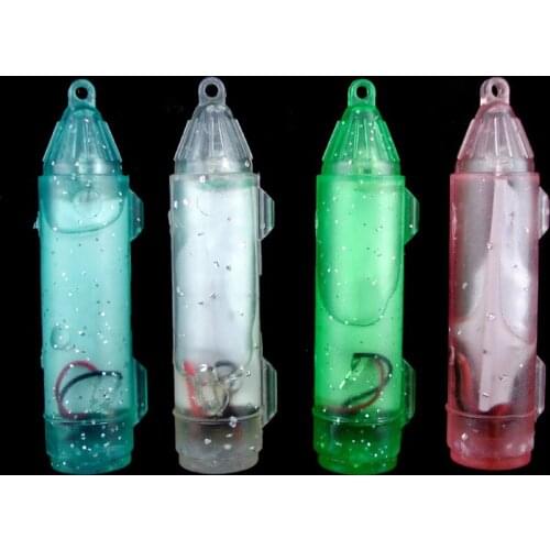 LED Fishing Lights Waterproof Outdoor Underwater Dock Night Fishing Light Lure Bait Battery Powered Underwater Fishing Light