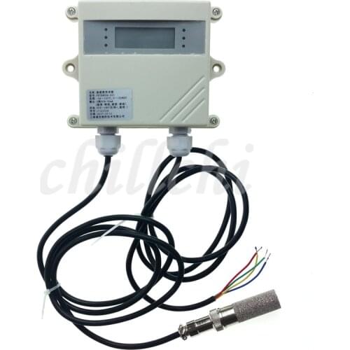 Waterproof, high temperature and humidity sensors, transmitters, industrial grade agricultural outdoor greenhouse, wall mounted