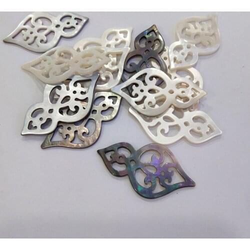 1Pcs Natural Shell Pendant Gourd Shape Charms Jewelry Can Be Inlaid Necklace For Jewelry Making DIY Supplies Craft Accessories