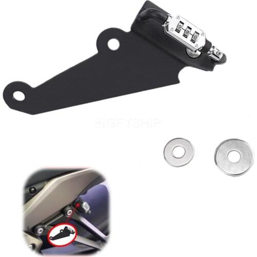 For Kawasaki Z1000 2010 2011 2012 2013 2014 2015 2016 2017 Ninja 1000 10-17 Motorcycle Helmet Lock PIN Code Bloqueo De Casco