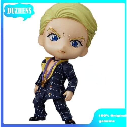 100% Original genuine JoJos Bizarre Adventure Prosciutto Q version figma PVC Action Figure Anime Figure Toys Figure Doll Gift