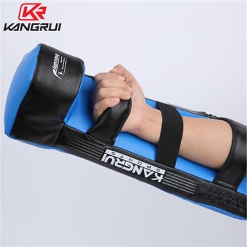 Artificial leather fitness taekwondo karate kick boxing armguard foot targets hands protector hand-target armfuls arc armguards