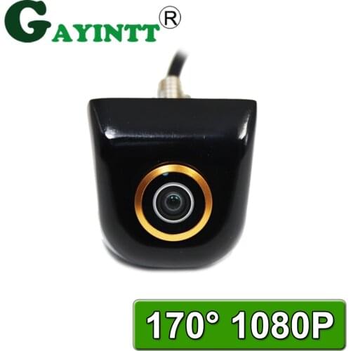 HD Golden Lens 1920x1080P Car Rear View Camera 170° Full HD Night Vision Reverse AHD Fisheye Vehicle Parking Camera