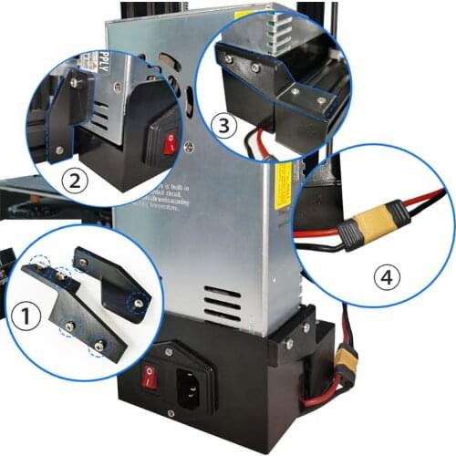 1Set Dual Z Axis Lead Screw Upgrade Kits for Ender3/3S/Pro 3D Printer