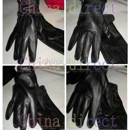 High quality hot Mens Leather gloves glove LEATHER GLOVES 14pairs/lot New #007