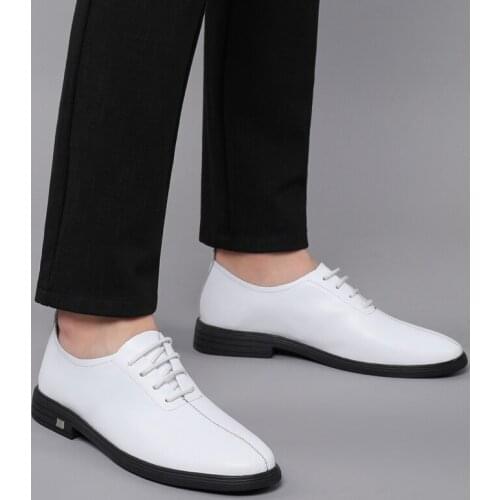 Shoes Men Casual Casual Shoes Men Fashion Zapatos Informales De Hombre Sapatos Casuales Para Cuero Leather Black Flat Sneakers