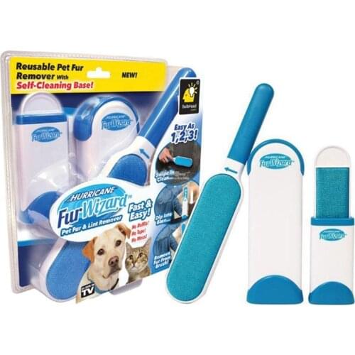 Feather Dust Cleaner Brush Set 2li Blue Vacuum Packed