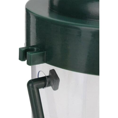 Plastic Wild Birds Food Feeder Dish Hanging Station Bucket for Garden GQ