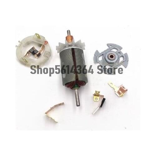 RS540 545 550 555 Motor Rotor Carbon Brush Holder End Cap Cover Replace for 12V 16v 25v Cordless Screw Driver Drill
