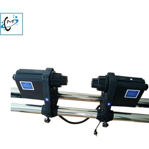 Roland Re640 Allwin Xuli large format printer Auto Take up Reel System with 2 motor Mutoh RJ900C Mimaki roller take up system