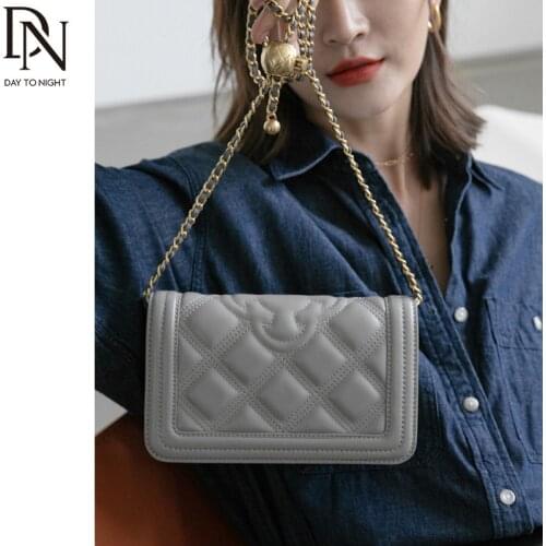 DN Crossbody Bags Diamond Lattice Chain Shoulder Bags for Women’s Luxury Bag Handbag Women’s Leather Square Purse Designer Bag