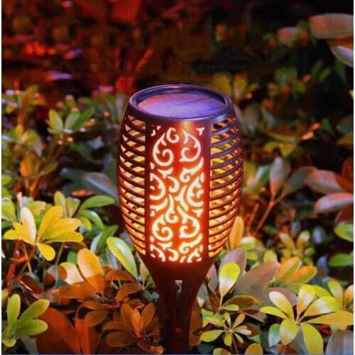 12LED Solar Flame Torch Light Flickering Waterproof Garden Decor Landscape Lawn Lamp Solar Led Light Outdoor Solar Lamps