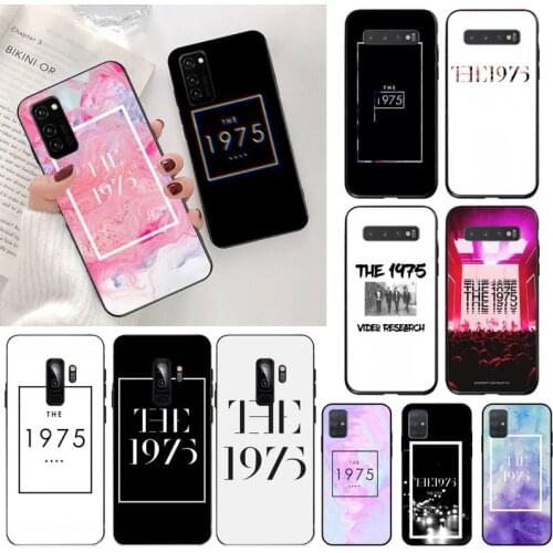 The 1975 band music Customer High Quality Phone Case for Samsung S20 plus Ultra S6 S7 edge S8 S9 plus S10 5G lite 2020