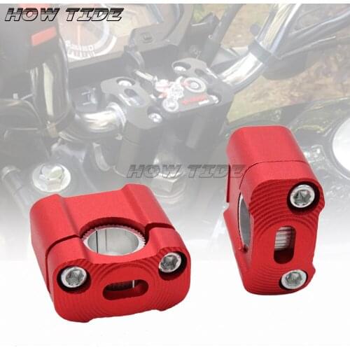 Handlebar Risers Clamps for 22mm 7/8"- 28mm 1-1/8 Fat Bar Pit Dirt Motor Bike Off Road Motorcycle 1 Pair