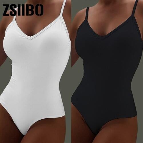 Women Jumpsuits Fashion Solid Sling Sexy Sheath Skinny Women Rompers Bodysuits top clothes catsuit 2021 Spring Summer Rompers