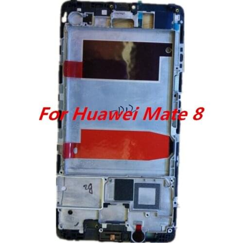 1Piece For Huawei Ascend Mate 8 Mate8 LCD Front Bezel Frame Middle Housing Plate Repair Parts Replacement