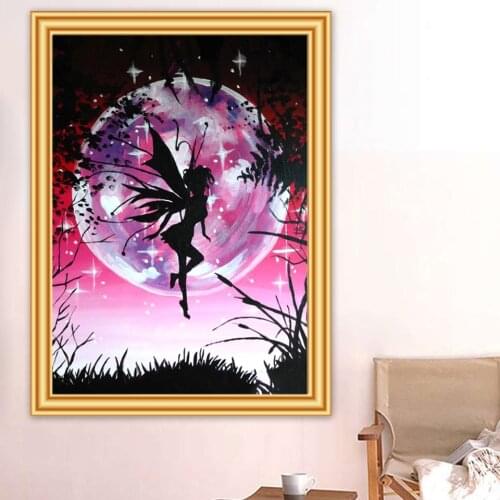 DIY 5D Diamond Painting "Butterfly Fairy" Cross stitch Kit Full Diamond Embroidery Mosaic Picture Of Rhinestones Home Decor Gift