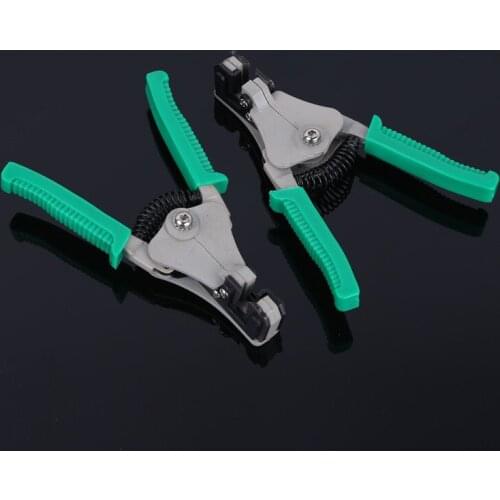 Aluminum Automatic Stripping Pliers Wire Stripper Cutter Crimping Peeler Forceps Cable Tools Terminal Multifunctional Hand Tool