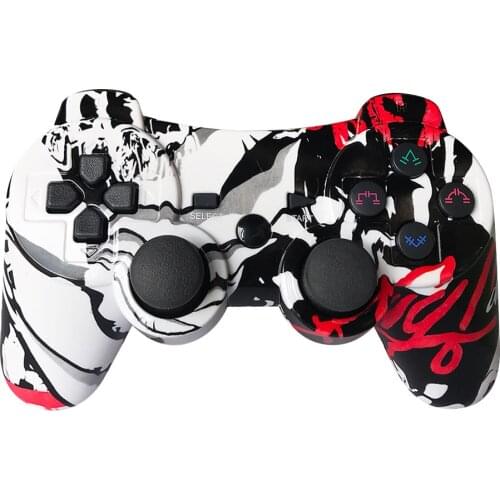 K ISHAKO PS3 Controller Wireless Dual Vibration Shock 3 Remote Joystick Control Sixaxis Gamepad For Sony Playstation 3