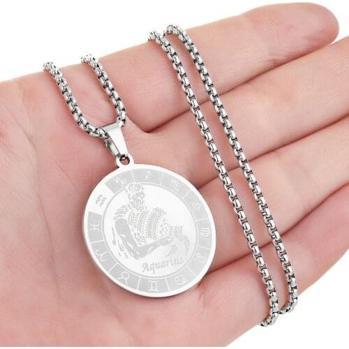 CXWIND Women's Pendants Zodiac Signs