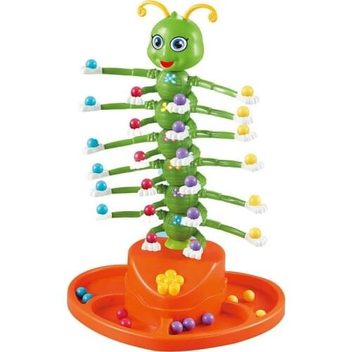 Electric Swing Bug Fun Caterpillar Board Game Electric Wiggle Dance Caterpillars Toy Fun Game Balance for Children Kids