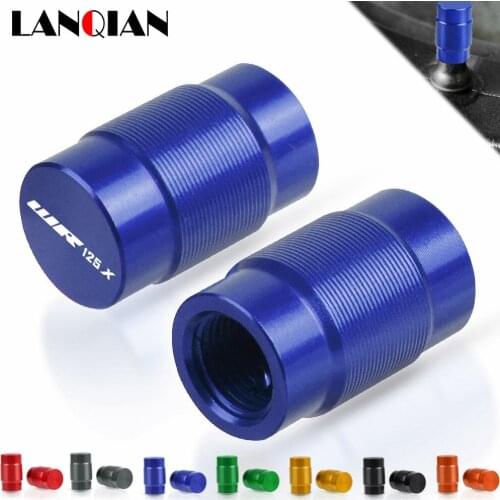 For Yamaha WR 125X Motorcycle Aluminum Wheel Tire Valve Stem Caps Airtight Covers WR125X 2012 2013 2014 2015 2016 Accessories