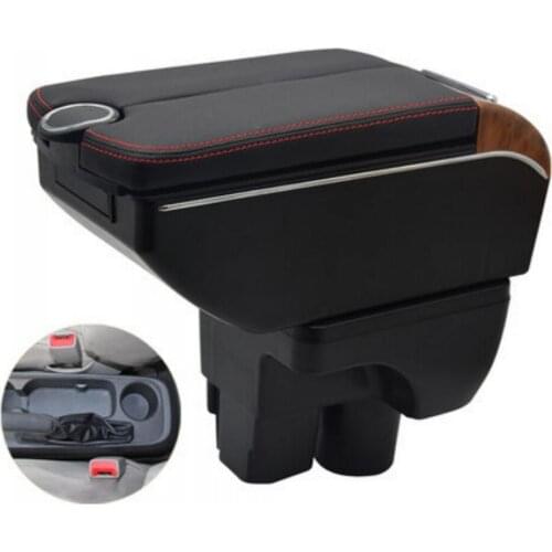 For Sail 3 Armrest box Double doors open 7USB Centre Console Storage Box Arm Rest