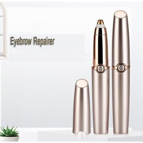 Electric Eyebrow Trimmer USB Recharge Woman Face Razor Hair Clipper Shaving Machines Eyebrow Depilator Professional Makeup Tools