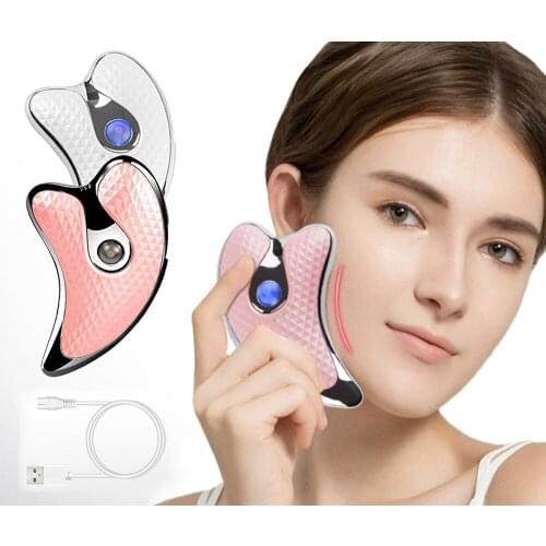 45℃ constant Electric Face Massager Heat, Face lift and Tighten Eye Massager Face Care Beauty Tool Effective to enhance beauty