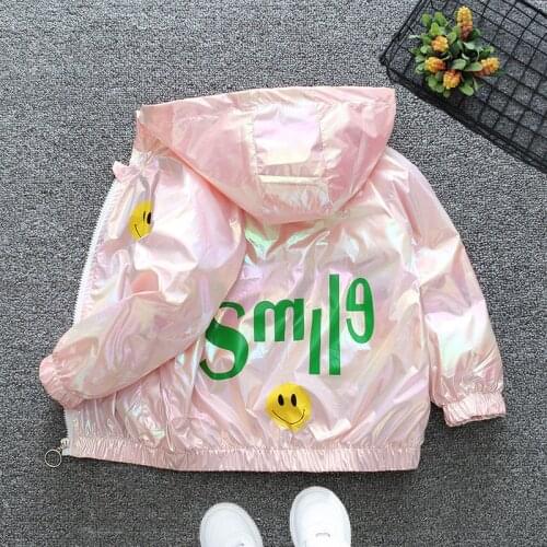 New Spring Autumn Cute Boys Girls Babys Coat Cartoon Hooded Jacket Windbreaker Childrens Clothing Zipper Cardigan Quality