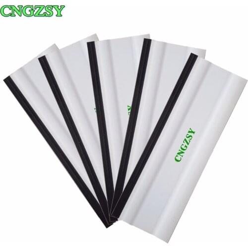 5pcs CNGZSY Soft 6" Plastic Rubber Edge Squeegee Vinyl Film Tools Wiper Plate Glass Car Sticker Film Auto Tints Ice Scraper 5A29