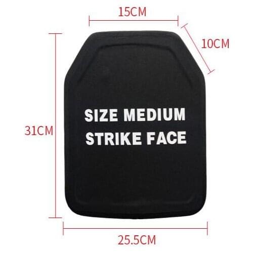 Special police Bulletproof Vest Steel plate 6MM 2 piece