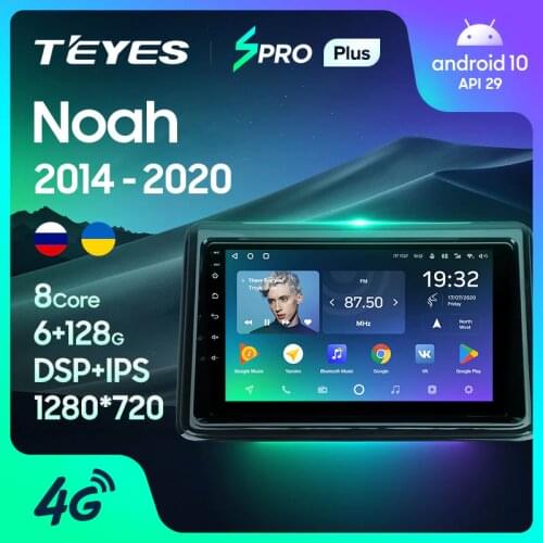 TEYES SPRO Plus For Toyota Noah R80 2014 - 2020 Car Radio Multimedia Video Player Navigation GPS Android 10 No 2din 2 din dvd
