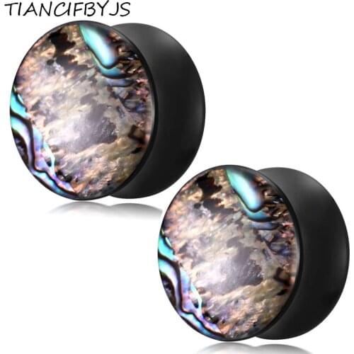 TIANCIFBYJS Acrylic Ear Plugs Tunnels Saddle Expanders Ear Gauges Piercings Kit Cartilage Body Jewelry Stretchers Earrings 70PCS