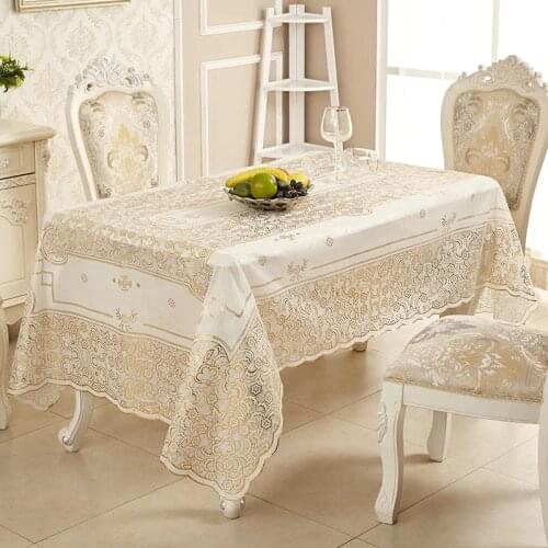 Waterproof disposable pvc gilding table cloth tablecloth oil-proof home dining mat coffee table cloth tablecloth