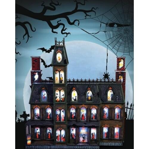 Halloween Castle Sign Ornament Acrylic Decor Party Hanging Perfect Birthday Halloween Thanksgiving Gift For Family Business