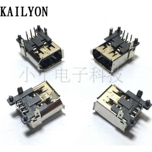 100pcs 1394-90 is inserted in the 6P socket 6P 1394 hook inserted in DIP 1394 socket