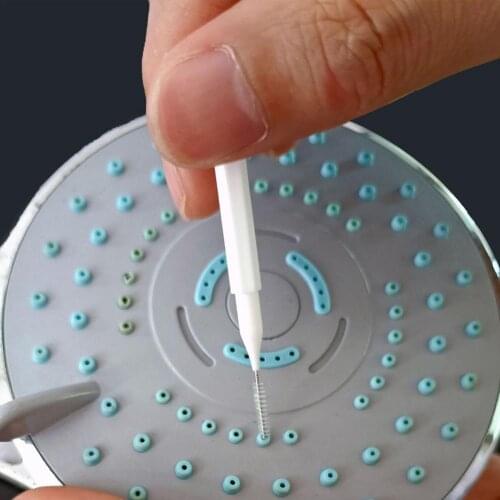 5PC Shower Nozzle Cleaning Brush With Storage Box Pore Gap Cleaner Bathroom Shower Head Anti-clogging Faucet Gap Small Brush