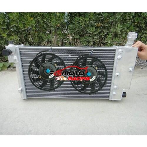 FOR PEUGEOT 106 GTI&RALLYE//CITROEN SAXO/VTR 1991-2001 1992 1993 1994 1995 1996 1997 1998 99 00 01 ALUMINUM RADIATOR + FAN